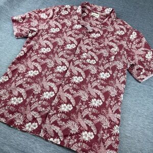 Jeremiah Del Rey Men’s Printed Linen Viscose‎ Snap Button Shirt